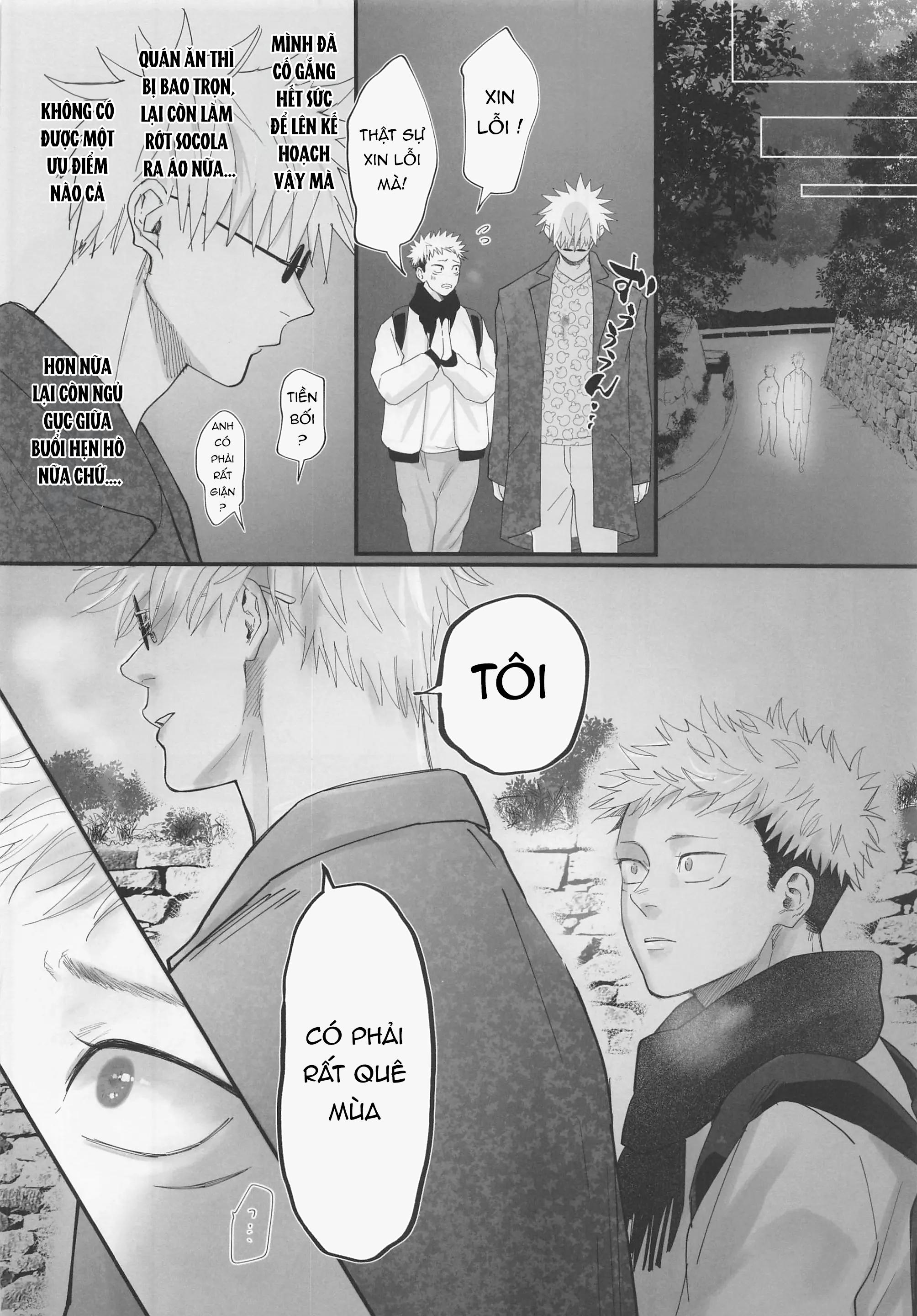 JUJUTSU KAISEN HD KHÔNG CHE Chapter 47 - Trang 3