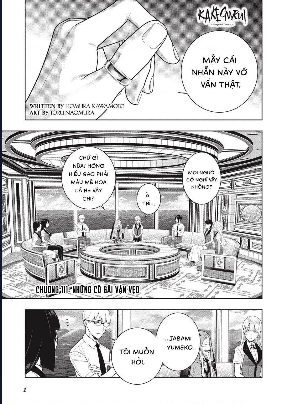 Kakegurui Chapter 111 - Trang 3
