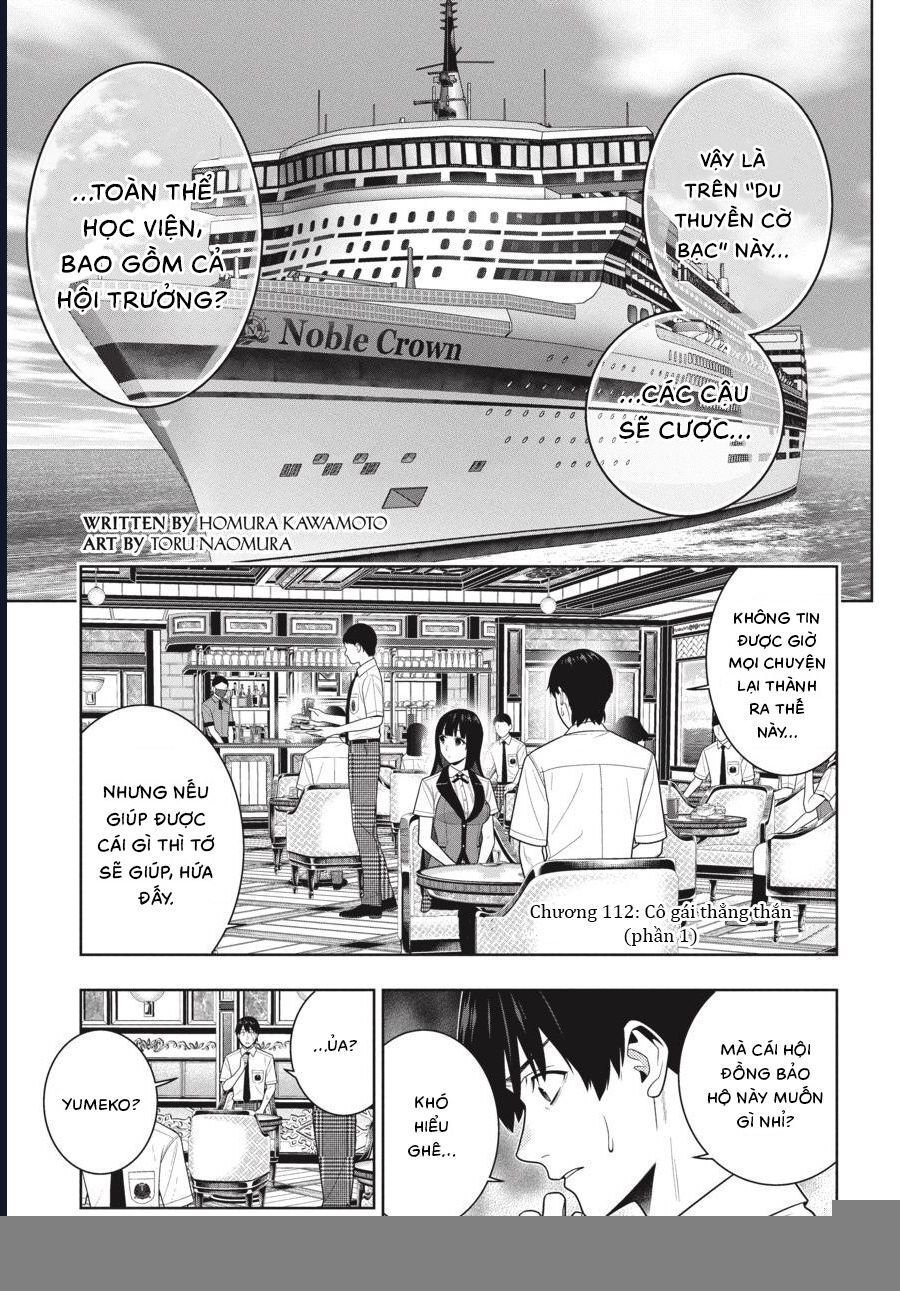 Kakegurui Chapter 112 - Trang 3