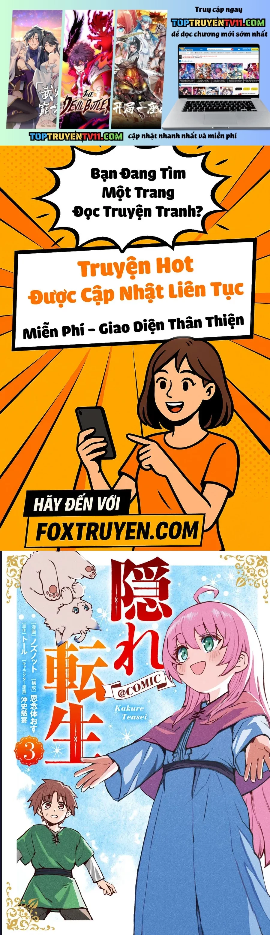 Kakure Tensei Chapter 15 - Trang 2