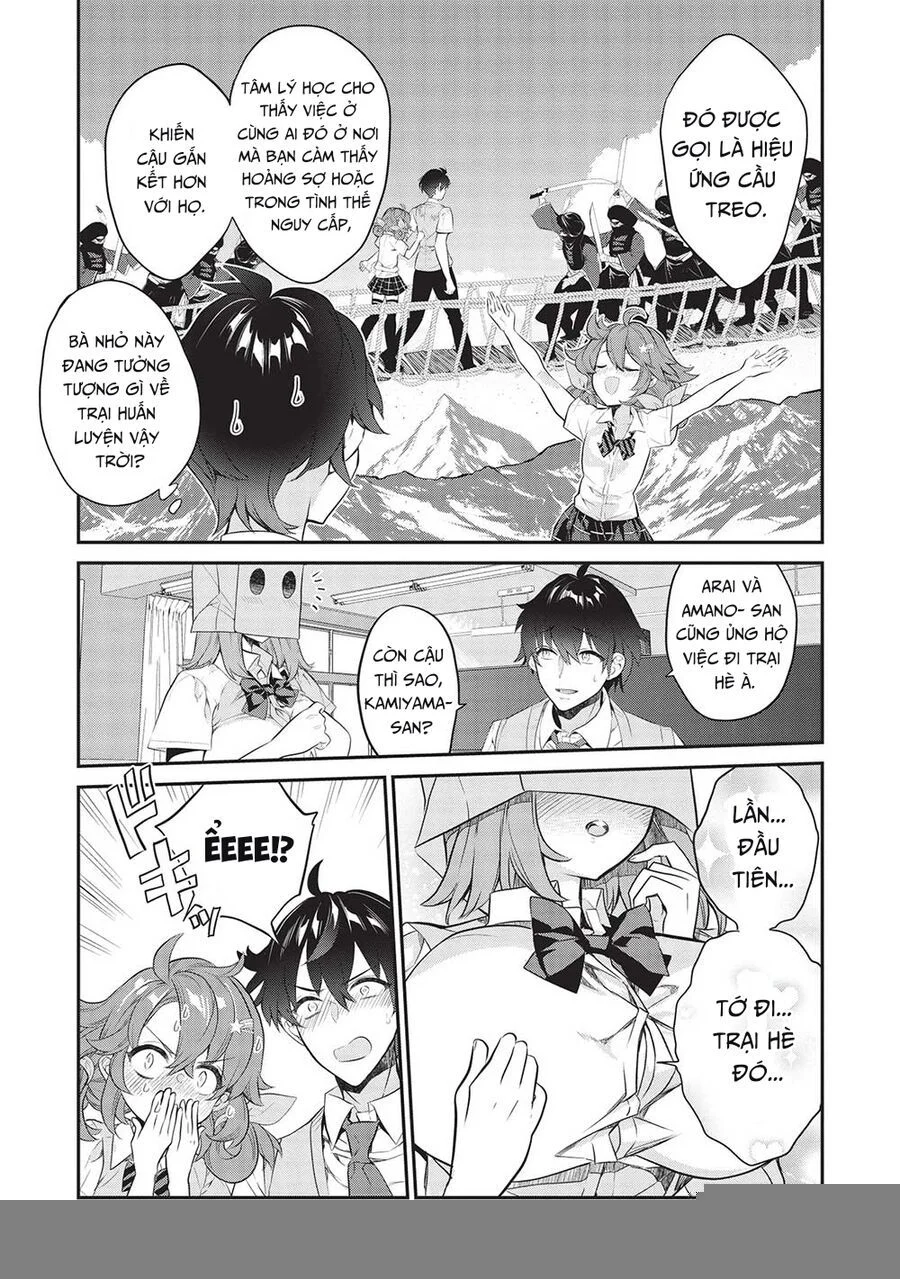Kamiyama-San, Thiếu Nữ Kém Giao Tiếp Lúc Nào Cũng Đội Túi Giấy Trên Đầu!! Chapter 15 - Trang 2