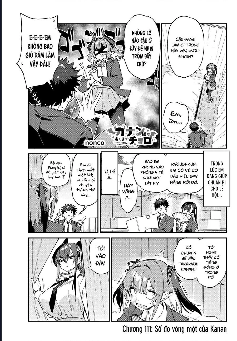 Kanan-Sama Dễ Dụ Thật Đấy! Chapter 111 - Trang 2