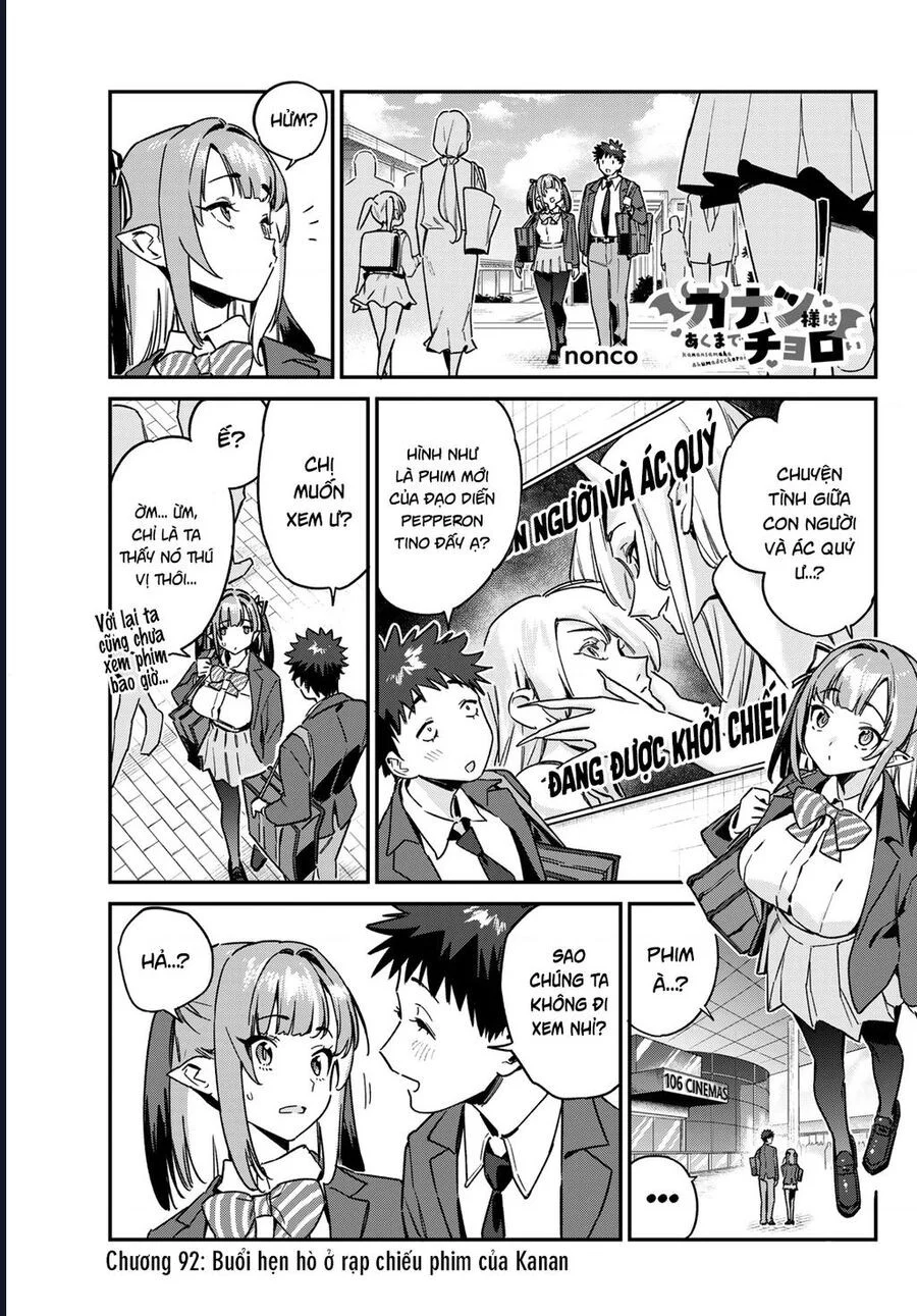 Kanan-Sama Dễ Dụ Thật Đấy! Chapter 92 - Trang 3