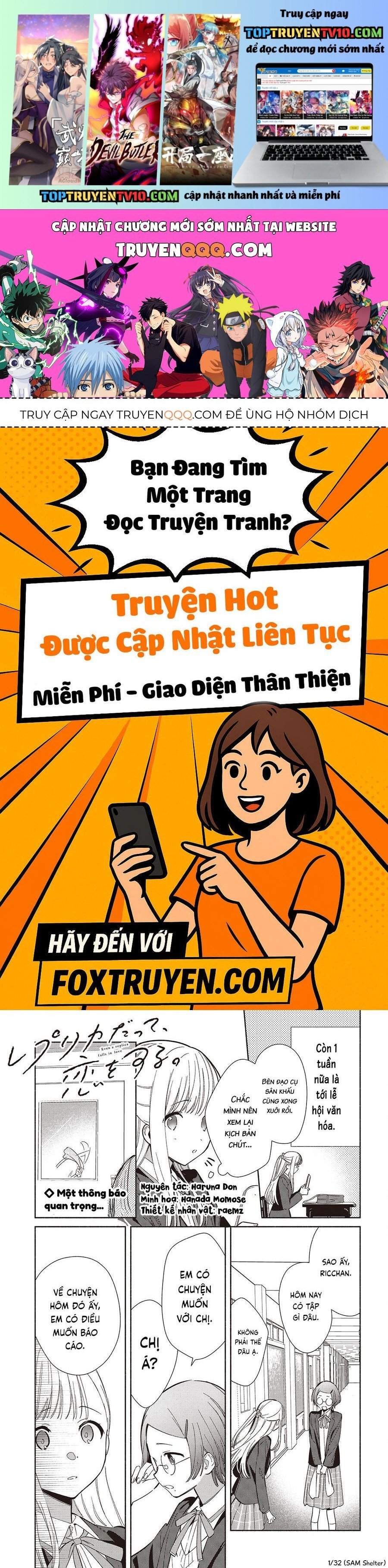 Kể Cả Bản Sao Cũng Biết Yêu Chapter 22 - Trang 2