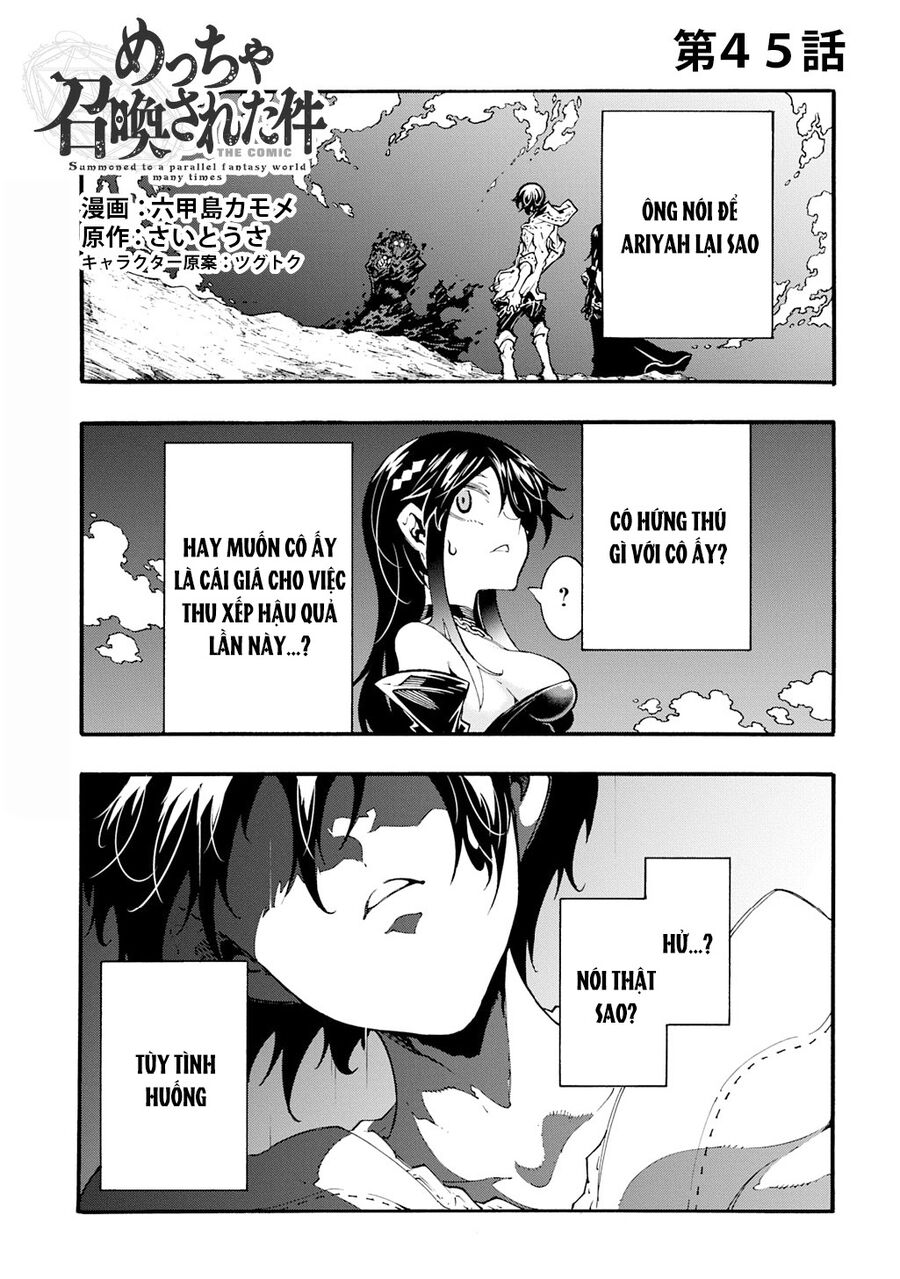 Kẻ Được Triệu Hồi Tới Thế Giới Giả Tưởng Vô Số Lần!! Chapter 45 - Next 