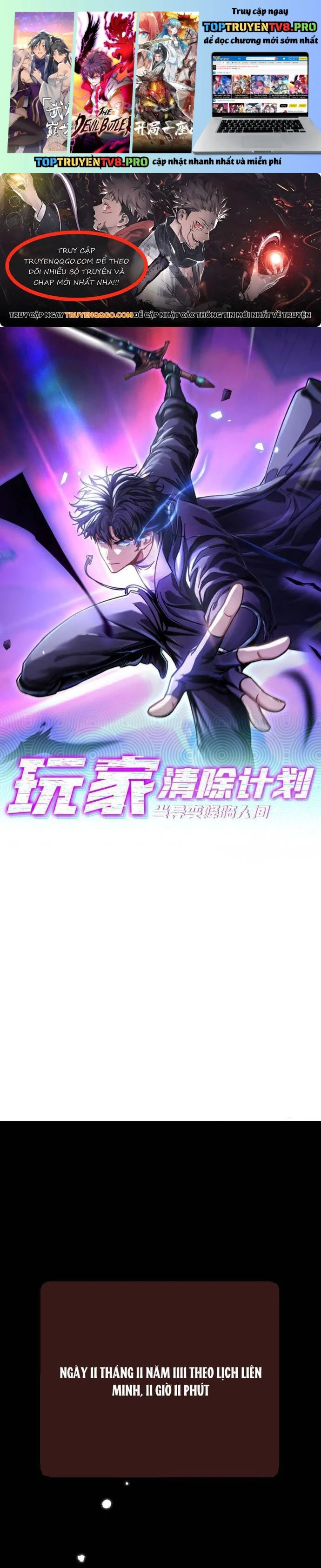 Kế Hoạch Xóa Sổ Người Chơi! Chapter 1 1