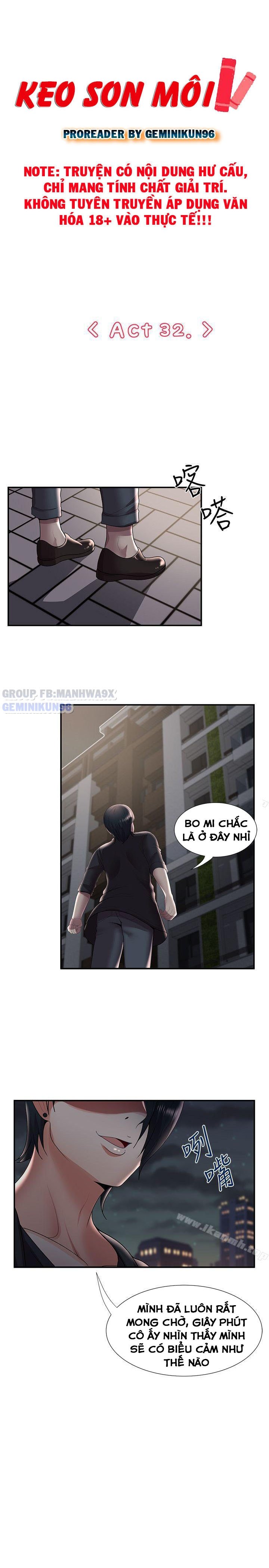 Keo Son Môi Chapter 32 - Trang 2