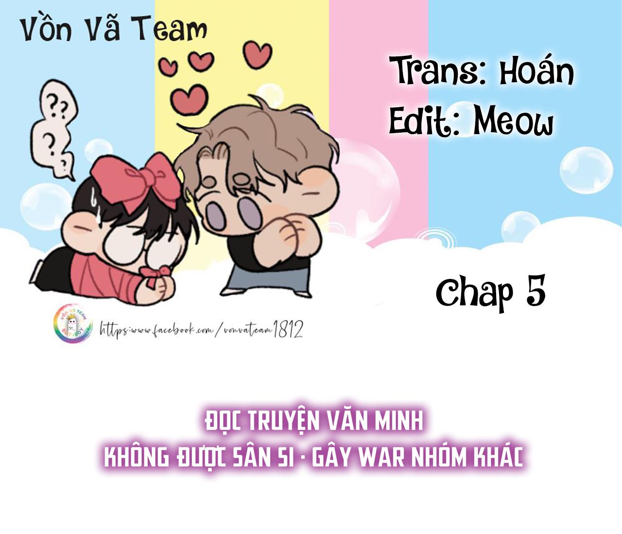 Không Cho Phép Đọc Suy Nghĩ Của Tôi Chapter 5 - Trang 3