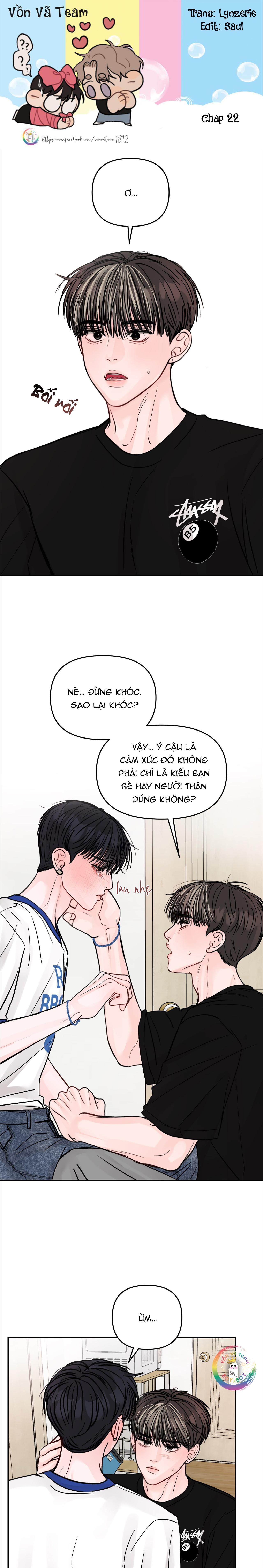 Không Thể Chấm Dứt Chapter 22 Chụt chụt - Next 