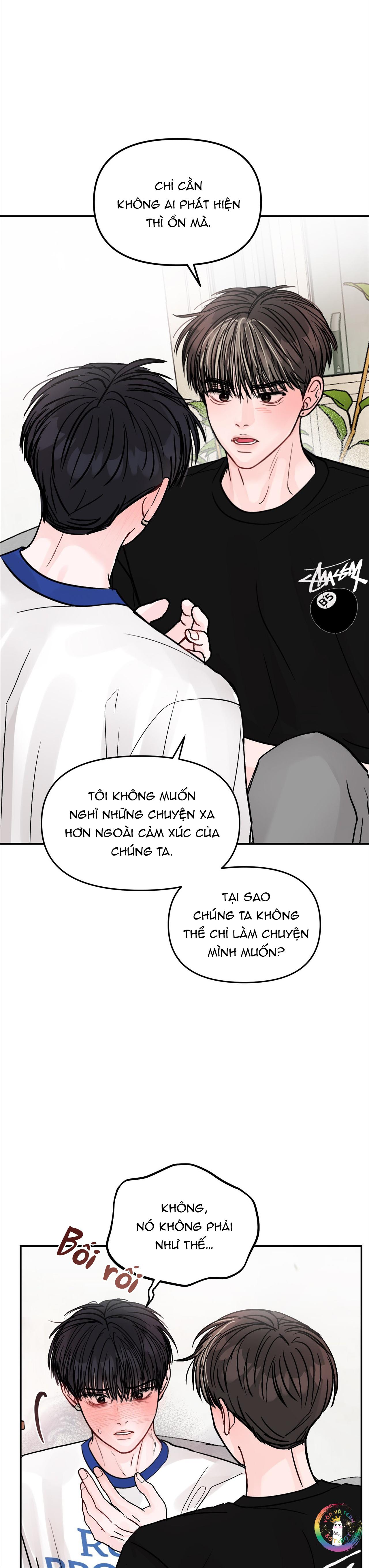 Không Thể Chấm Dứt Chapter 22 Chụt chụt - Next 
