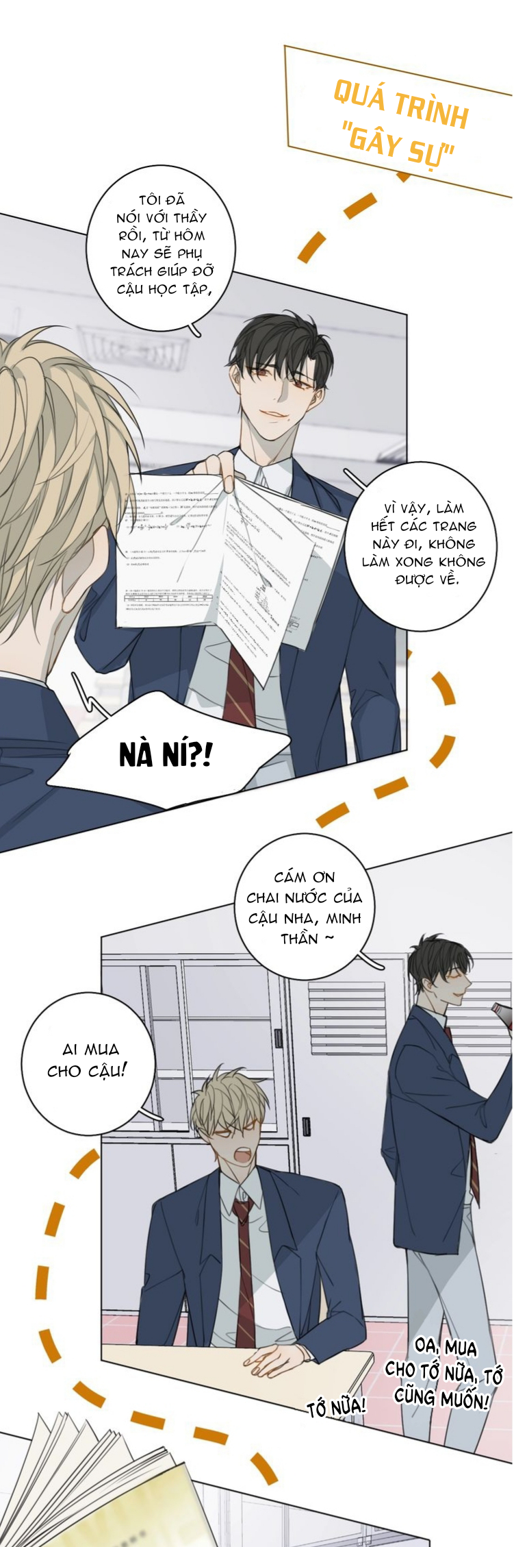Không Thể Chạm Tới Chapter 9 - Trang 2