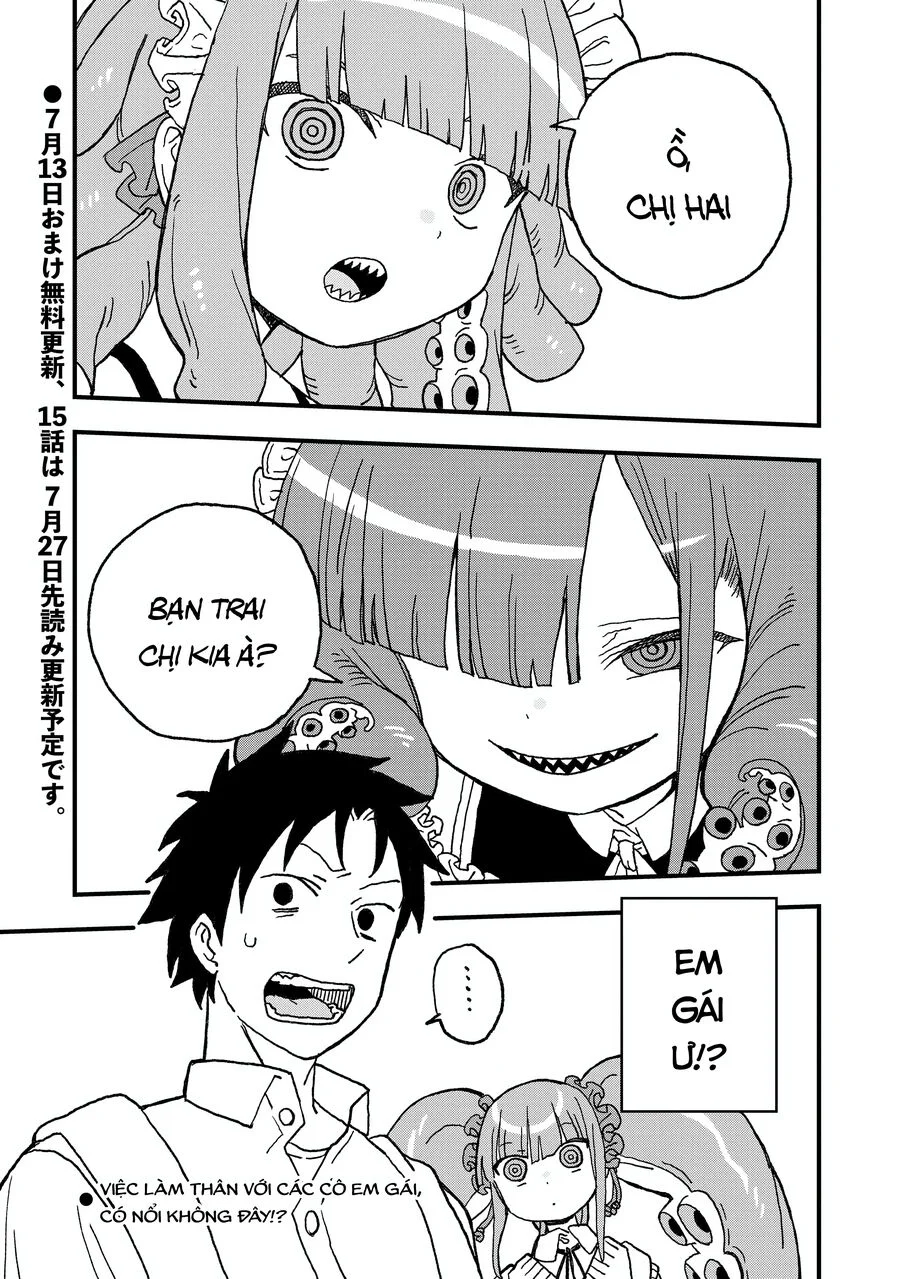 Không Thể Thoát Khỏi Mizudako-Chan! Chapter 14 - Trang 2