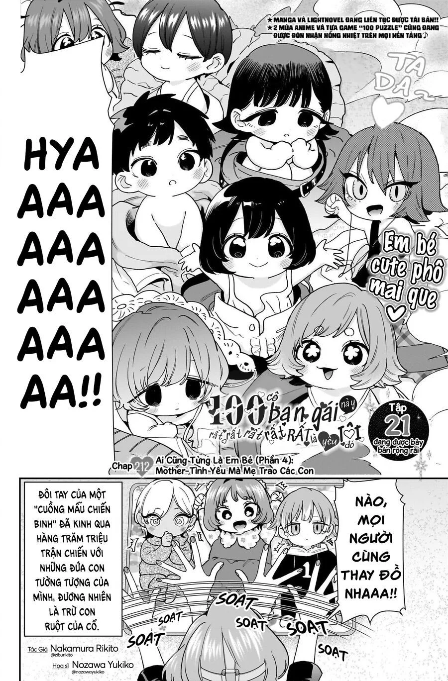 Kimi No Koto Ga Dai Dai Dai Dai Daisuki Na 100-Ri No Kanojo Chapter 212 - Trang 2