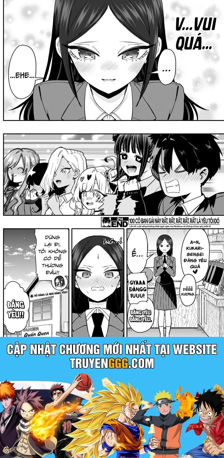 Kimi No Koto Ga Dai Dai Dai Dai Daisuki Na 100-Ri No Kanojo Chapter 214 - Trang 2