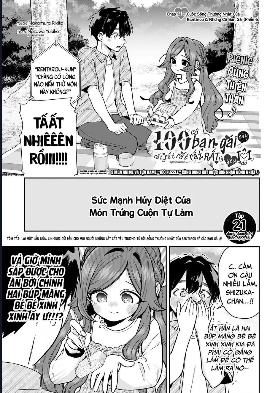 Kimi No Koto Ga Dai Dai Dai Dai Daisuki Na 100-Ri No Kanojo Chapter 215 - Trang 3