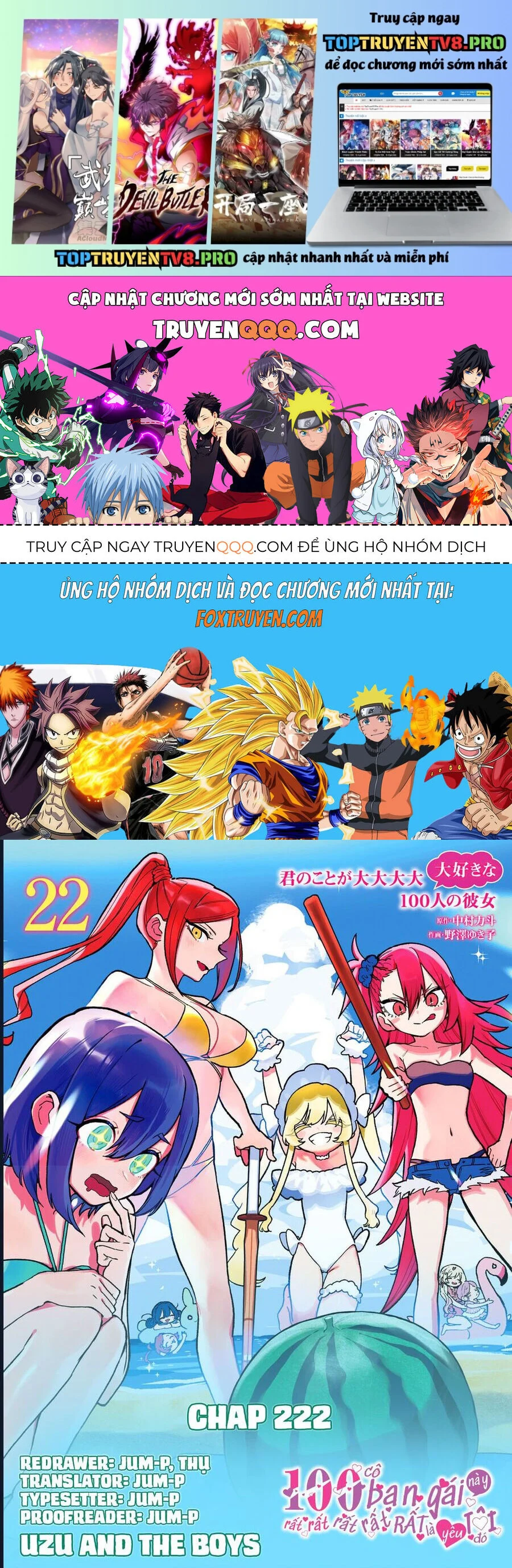 Kimi No Koto Ga Dai Dai Dai Dai Daisuki Na 100-Ri No Kanojo Chapter 222 1