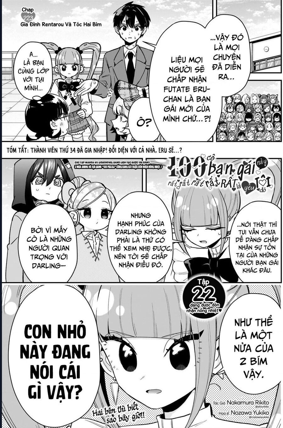Kimi No Koto Ga Dai Dai Dai Dai Daisuki Na 100-Ri No Kanojo Chapter 223 - Trang 2