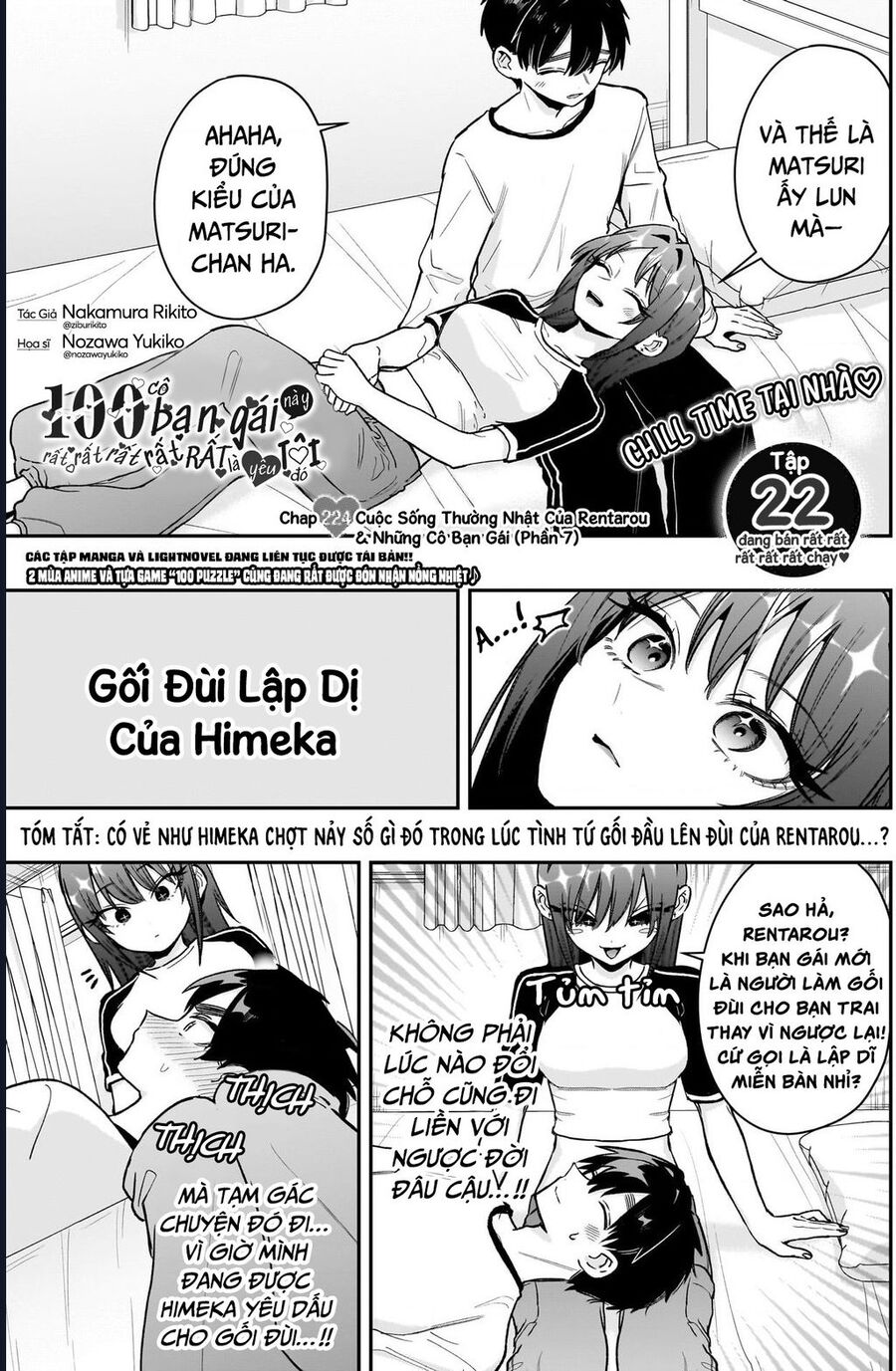 Kimi No Koto Ga Dai Dai Dai Dai Daisuki Na 100-Ri No Kanojo Chapter 224 - Trang 2