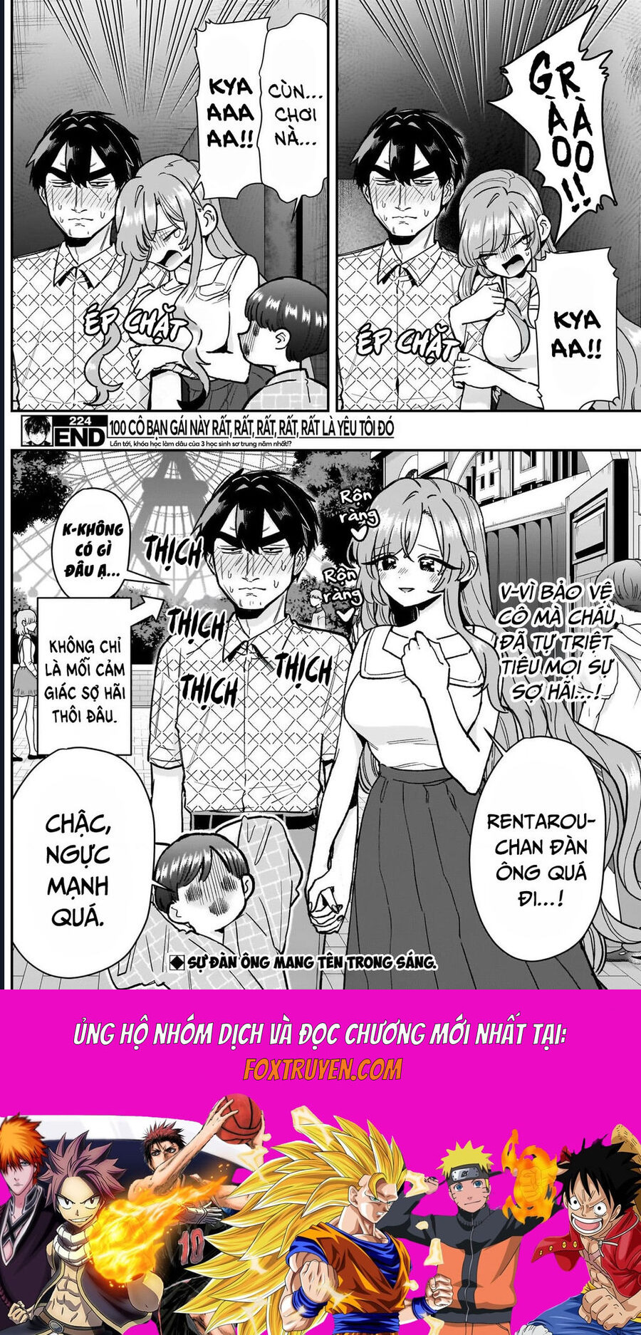 Kimi No Koto Ga Dai Dai Dai Dai Daisuki Na 100-Ri No Kanojo Chapter 224 - Trang 2