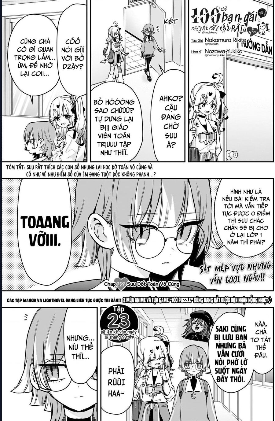 Kimi No Koto Ga Dai Dai Dai Dai Daisuki Na 100-Ri No Kanojo Chapter 226 - Next 