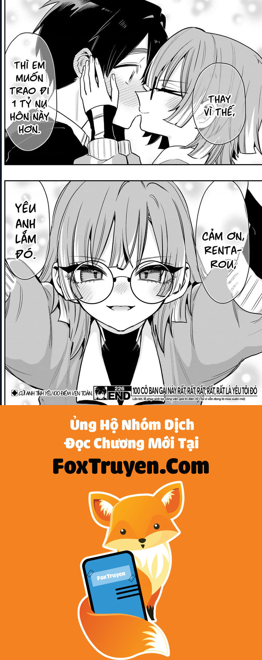 Kimi No Koto Ga Dai Dai Dai Dai Daisuki Na 100-Ri No Kanojo Chapter 226 - Next 