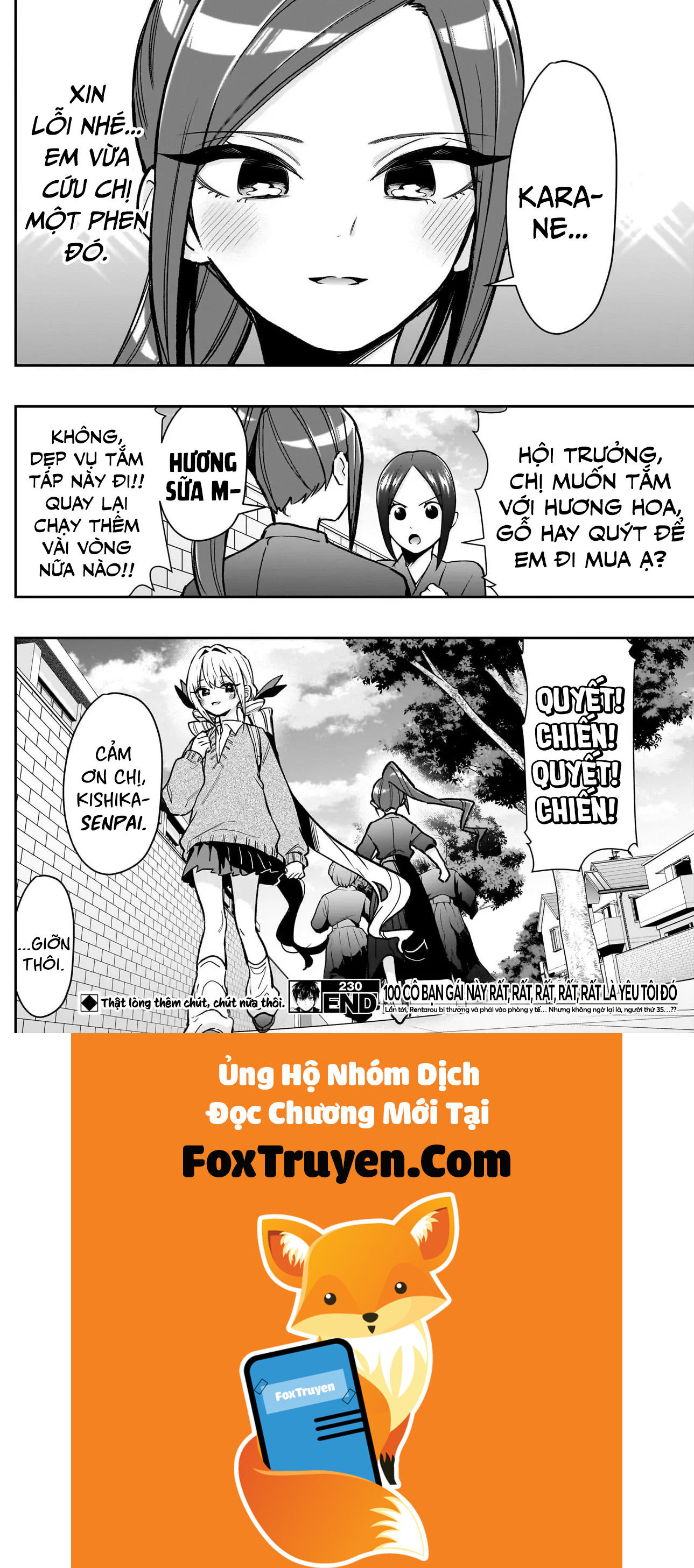 Kimi No Koto Ga Dai Dai Dai Dai Daisuki Na 100-Ri No Kanojo Chapter 230 - Trang 2