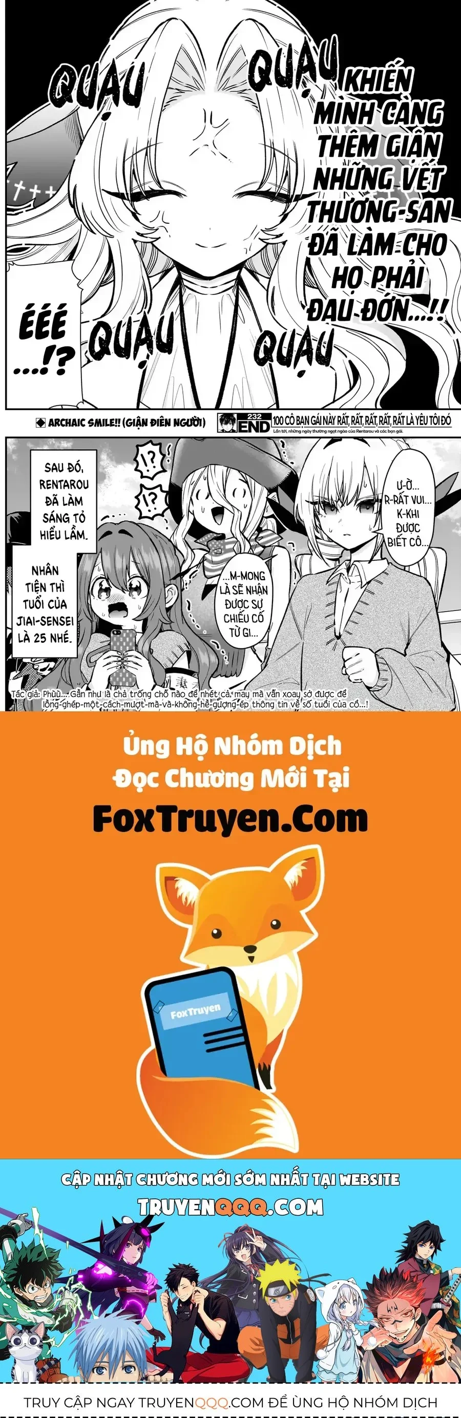 Kimi No Koto Ga Dai Dai Dai Dai Daisuki Na 100-Ri No Kanojo Chapter 232 - Trang 2