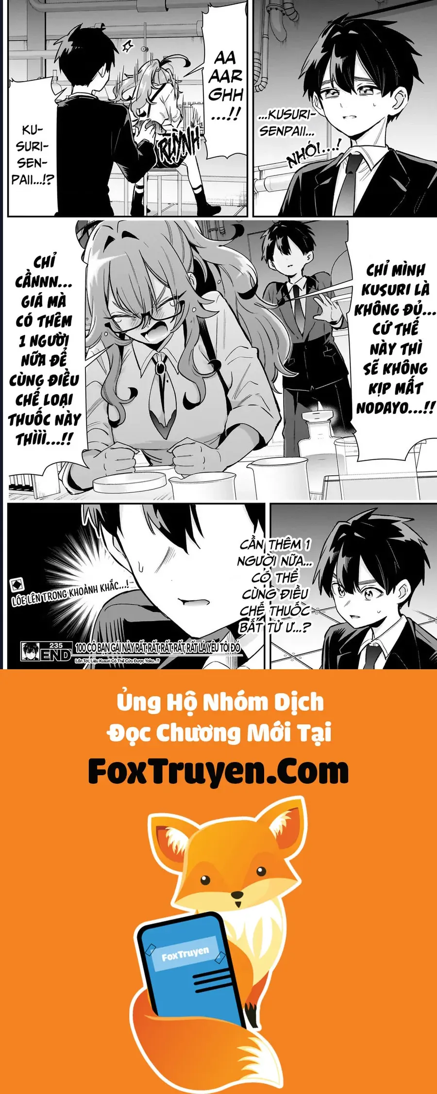 Kimi No Koto Ga Dai Dai Dai Dai Daisuki Na 100-Ri No Kanojo Chapter 235 - Trang 2