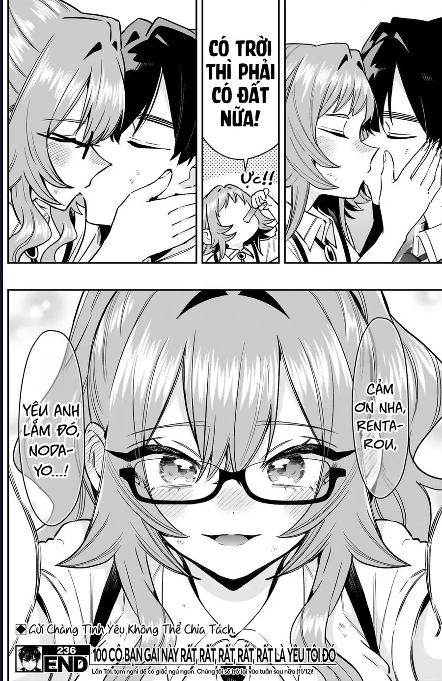 Kimi No Koto Ga Dai Dai Dai Dai Daisuki Na 100-Ri No Kanojo Chapter 236 - Trang 2