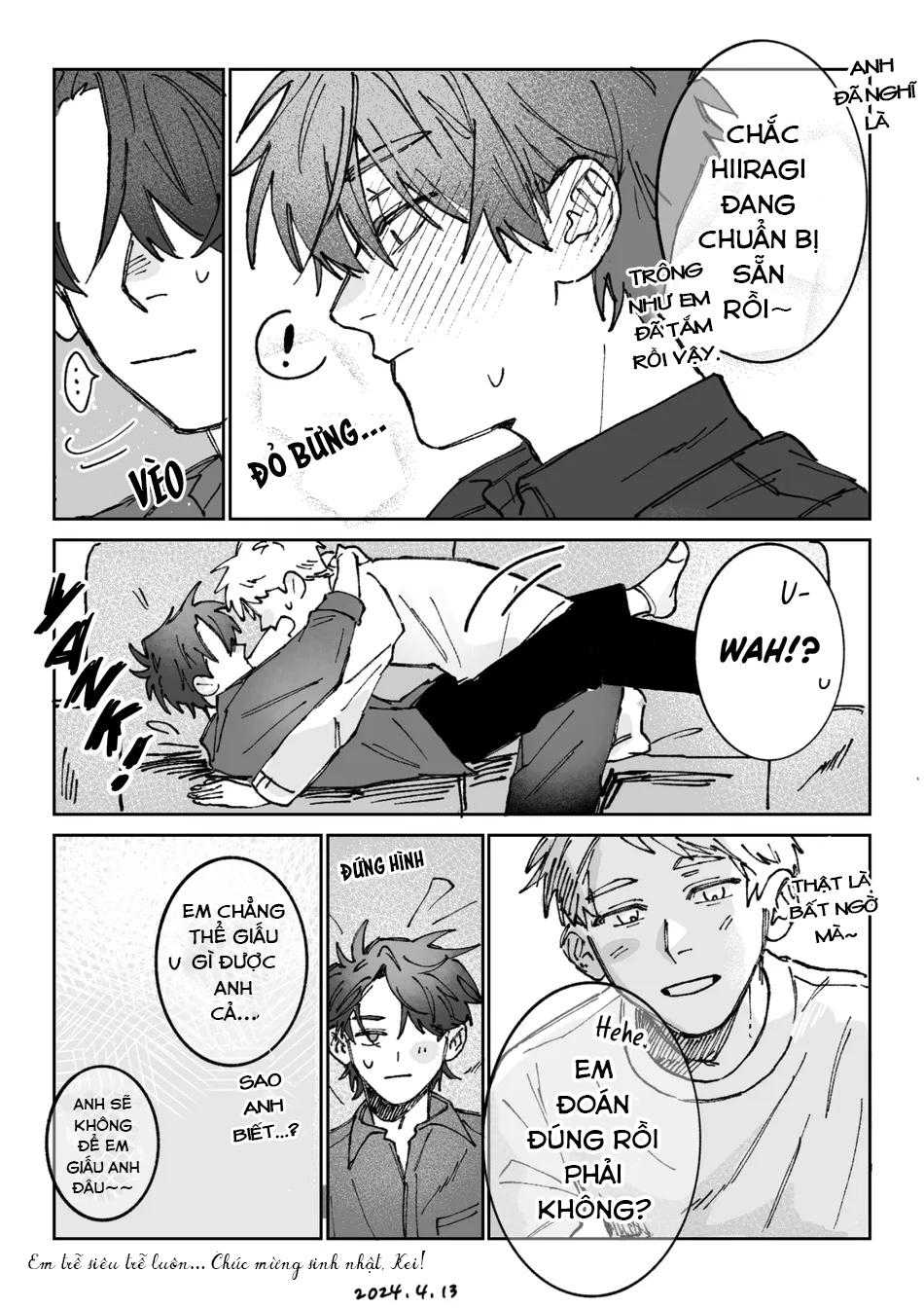 Kousuke X Natsuki Chapter 14 - Trang 3