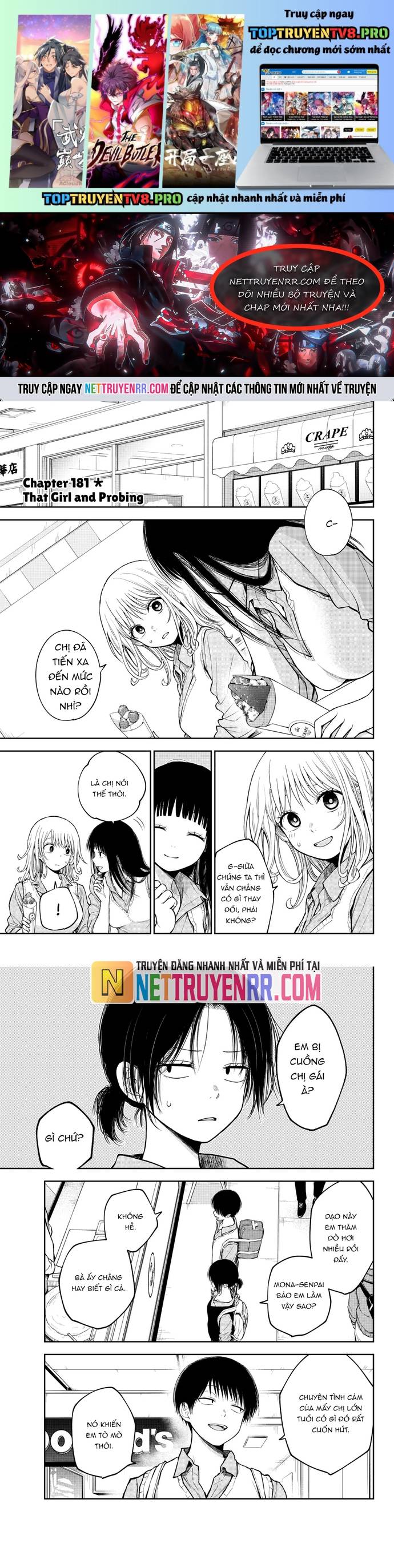 Kuroiwa Medaka Ni Watashi No Kawaii Ga Tsuujinai Chapter 181 - Trang 3