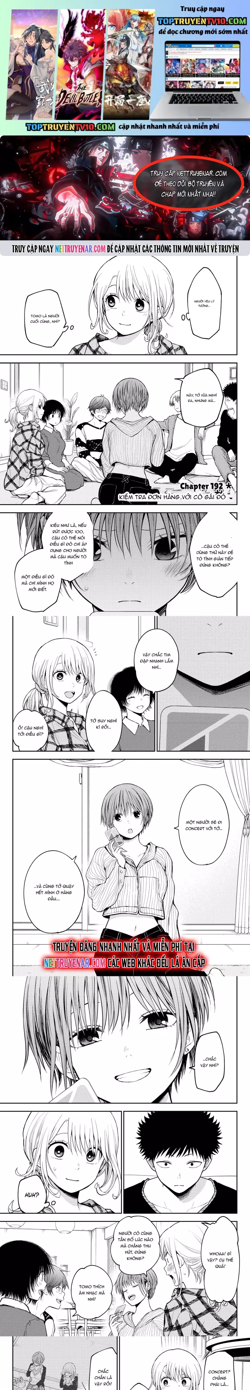 Kuroiwa Medaka Ni Watashi No Kawaii Ga Tsuujinai Chapter 192 - Trang 2