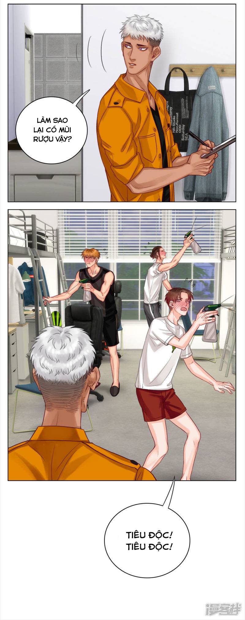 Ký túc xá nam phòng 303 Chapter 14 - Trang 3