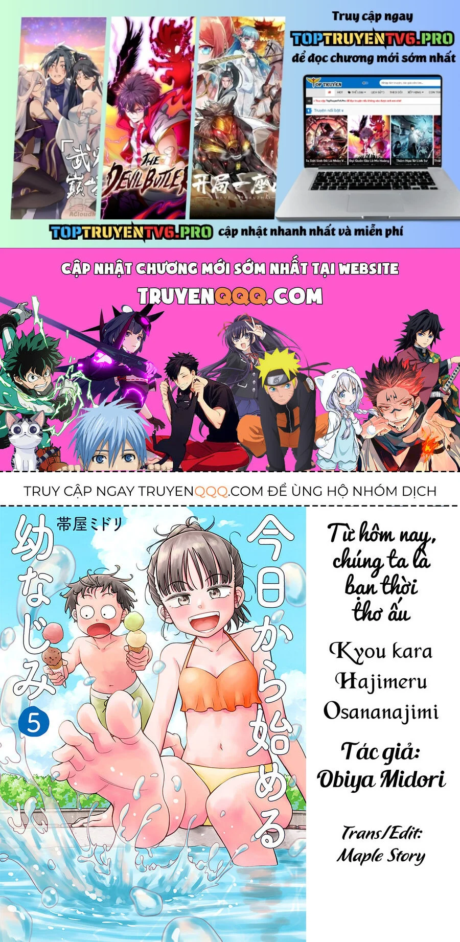 Kyou Kara Hajimeru Osananajimi Chapter 36 - Trang 2