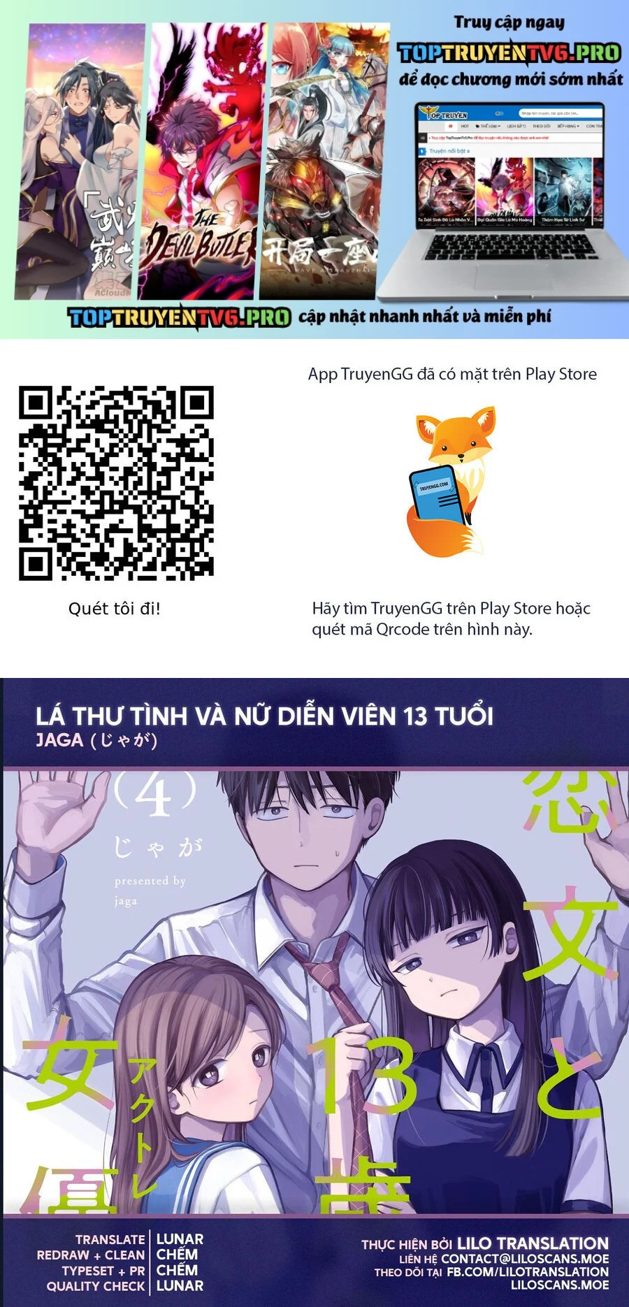 Lá Thư Tình Và Nữ Diễn Viên 13 Tuổi Chapter 16 - Trang 2