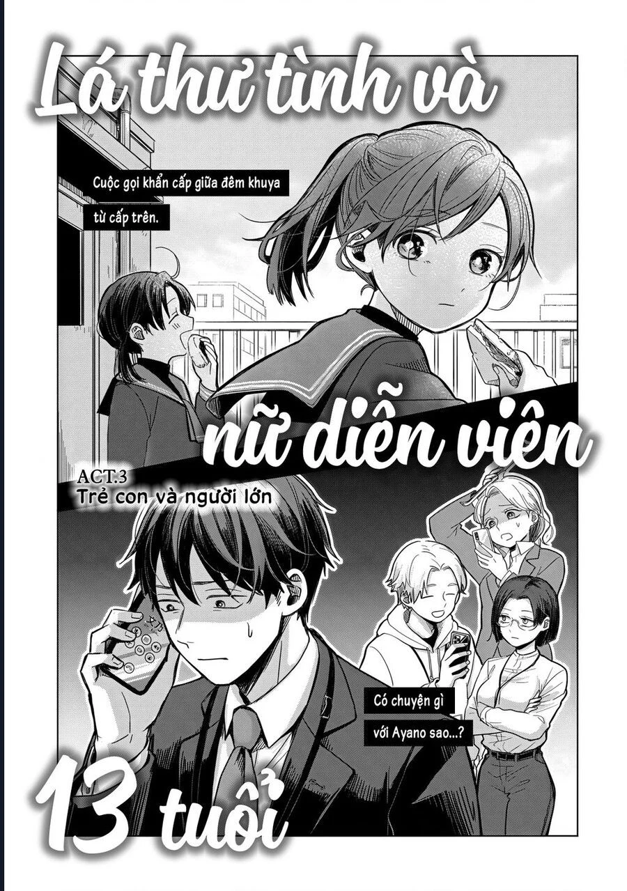 Lá Thư Tình Và Nữ Diễn Viên 13 Tuổi Chapter 3 - Trang 2