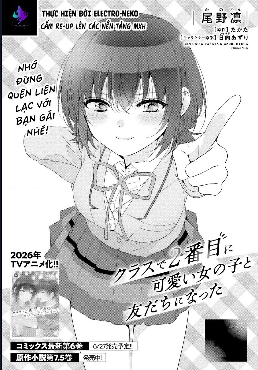 Làm Bạn Với Cô Gái Đáng Yêu Thứ Hai Lớp Chapter 33.1 - Trang 2
