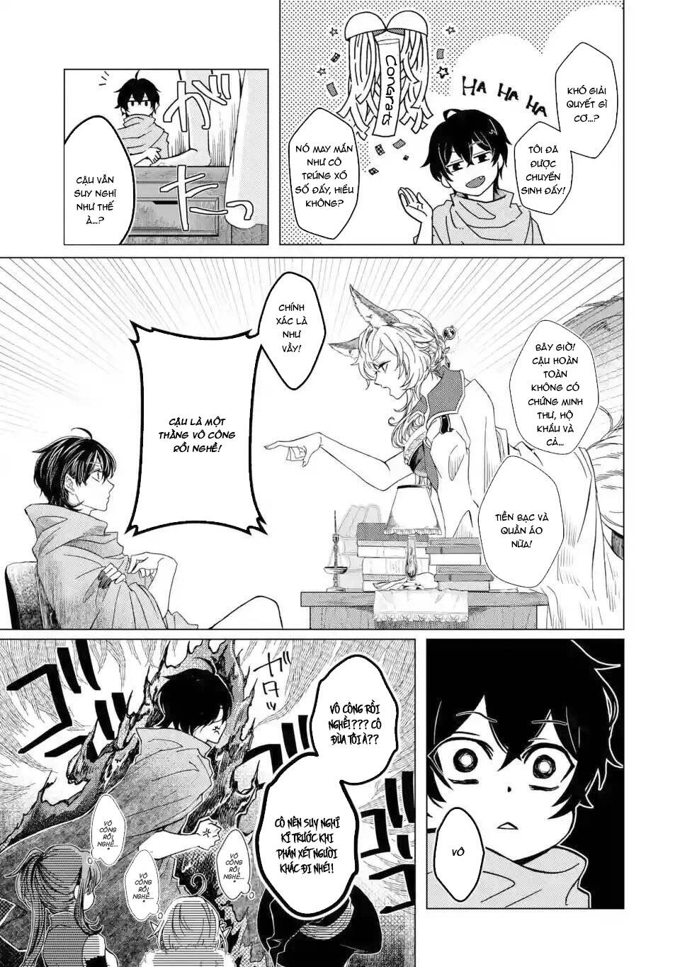 Level 0 No Maou-Sama, Isekai De Boukensha Wo Hajimemasu Chapter 1.3 19