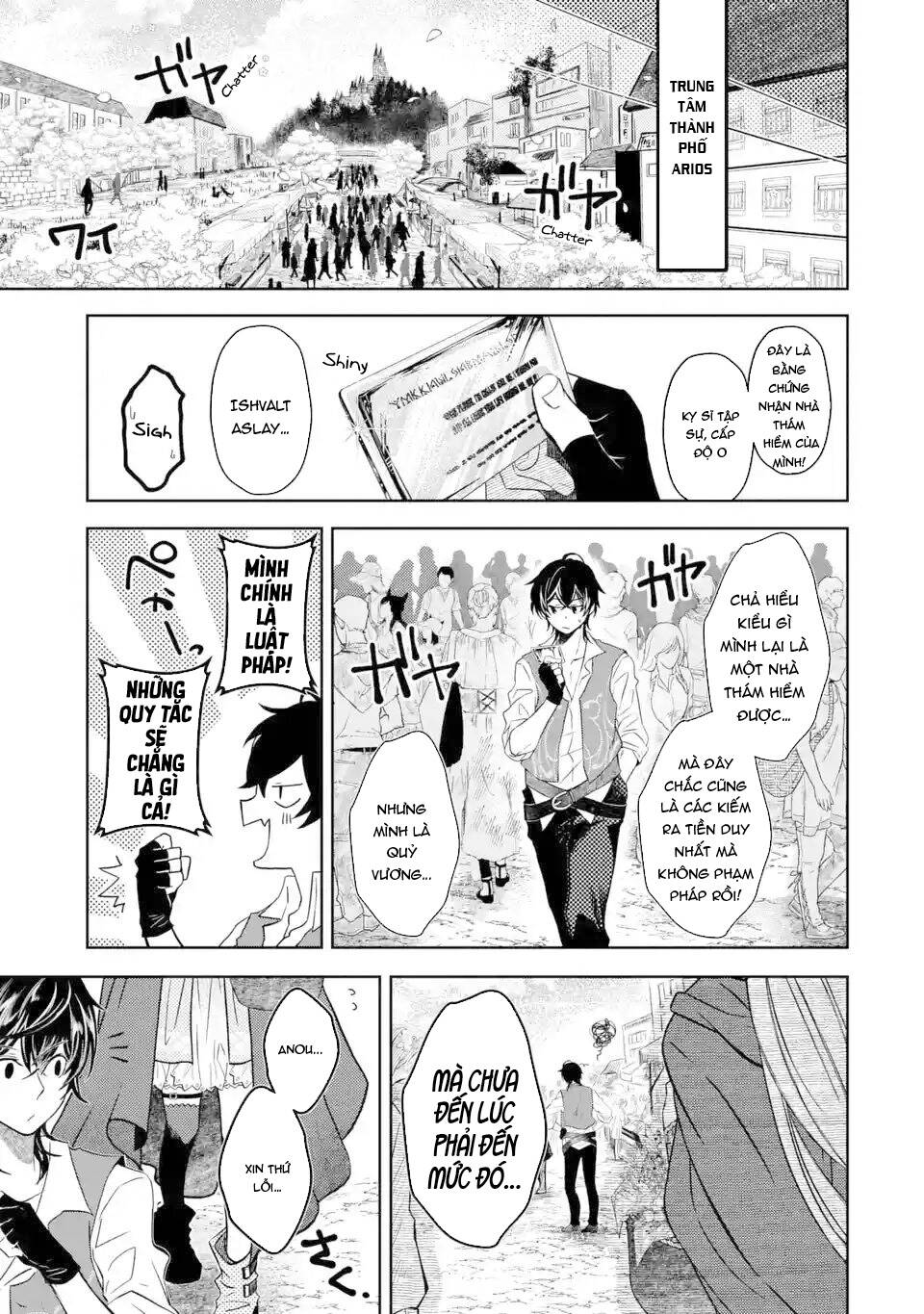 Level 0 No Maou-Sama, Isekai De Boukensha Wo Hajimemasu Chapter 2.5 6