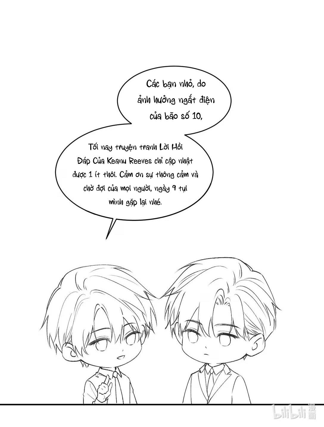 Lời hồi đáp của Keanu Reeves Chapter 10 - Trang 3