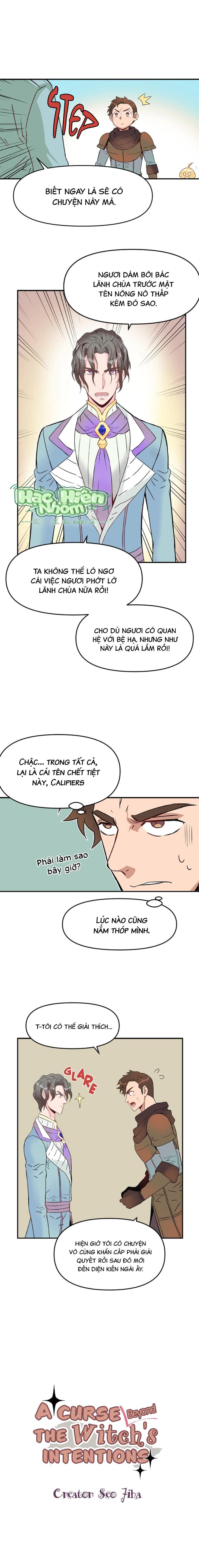 Lời nguyền vượt ngoài ý định của phù thủy Chapter 5 Hachiennhom - Trang 2