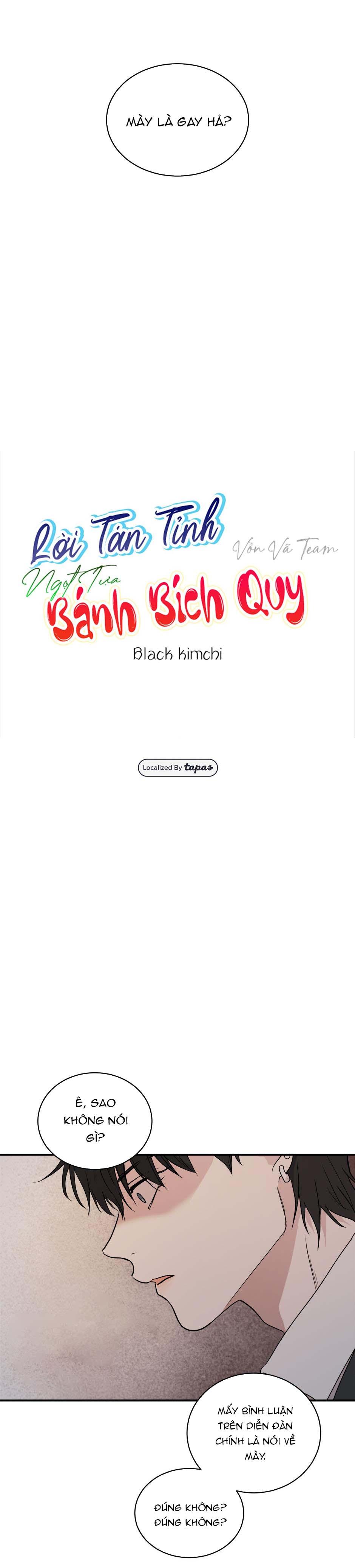 Lời Tán Tỉnh Ngọt Tựa Bánh Bích Quy Chapter 36 - Trang 3