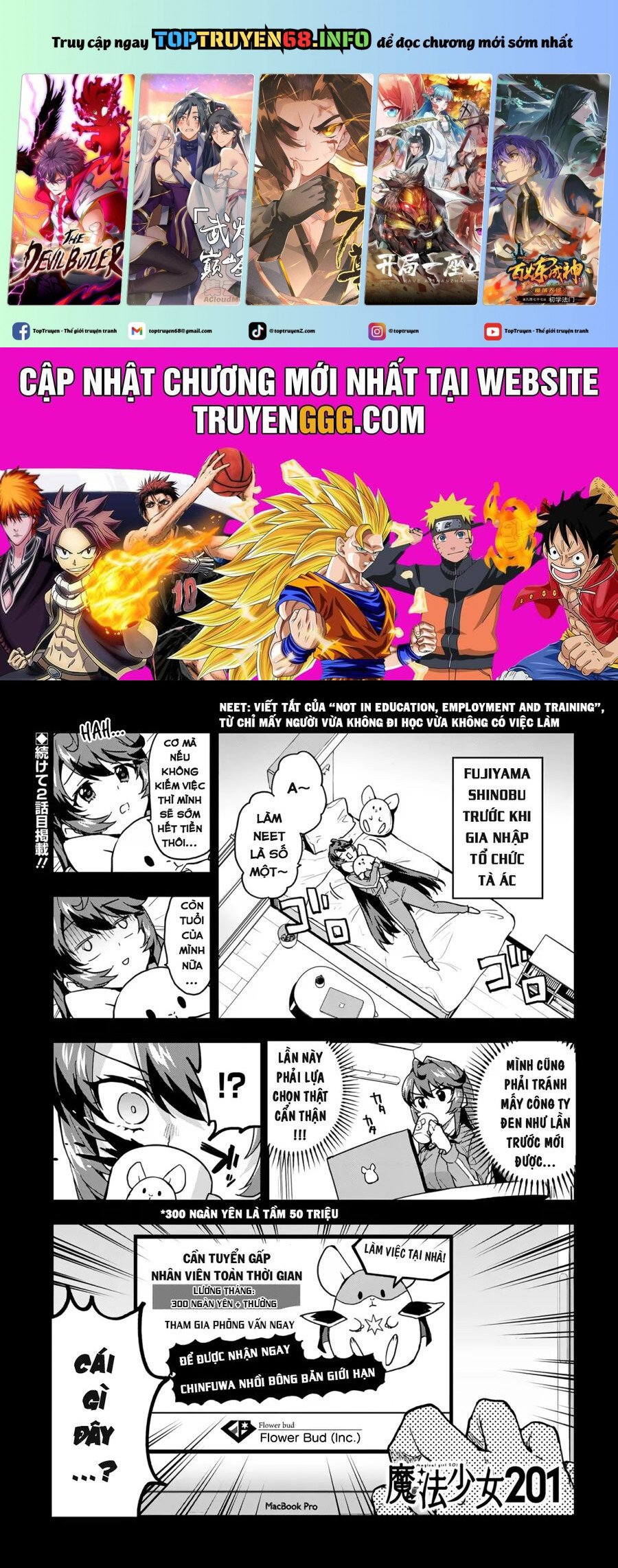 Ma Pháp Thiếu Nữ 201 Chapter 2 - Trang 2