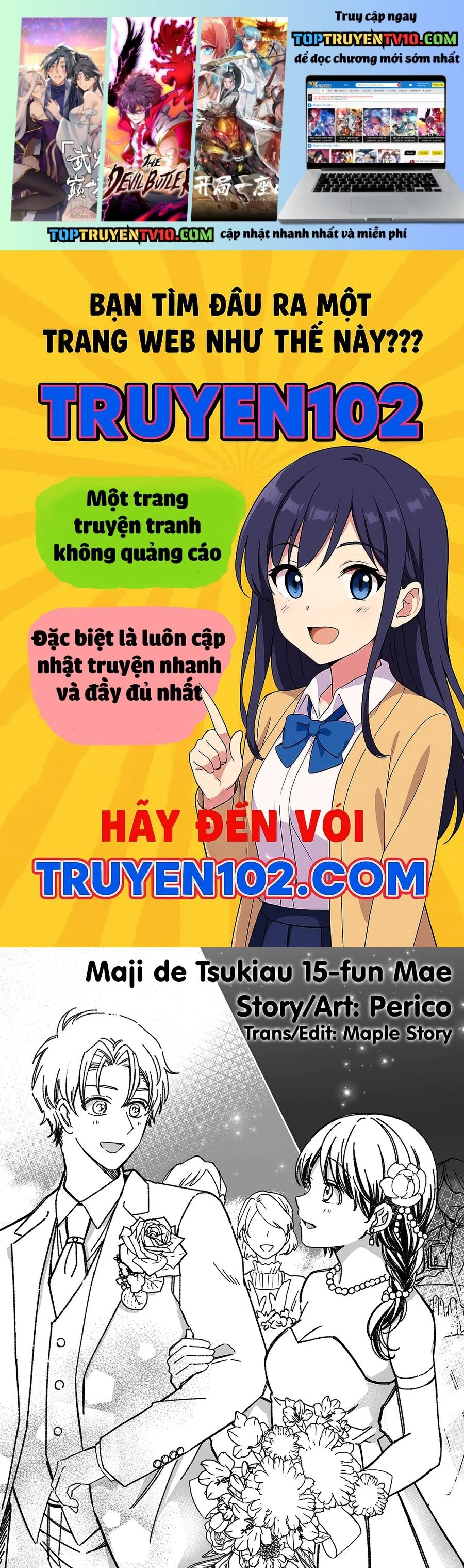 Maji De Tsukiau 15-Fun Mae Chapter 48 - Trang 2