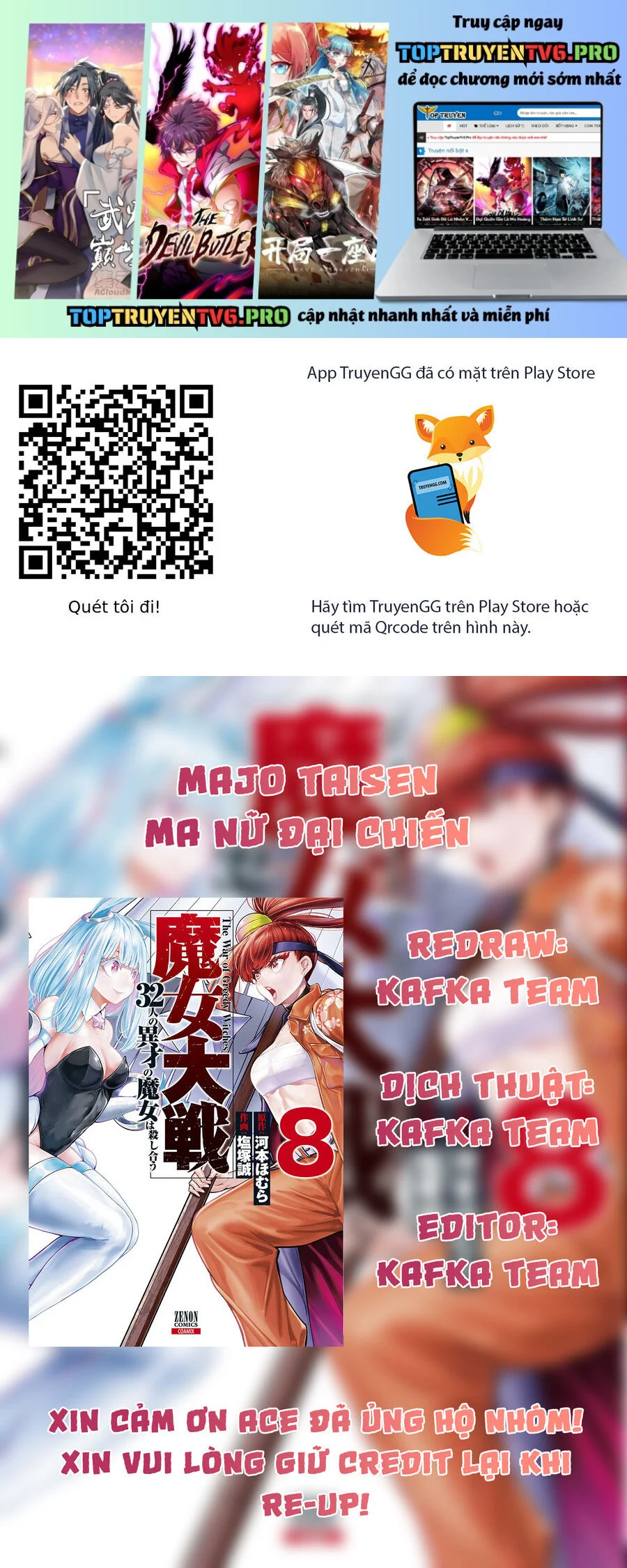 Majo Taisen – The War Of Greedy Witches Chapter 44 - Trang 2