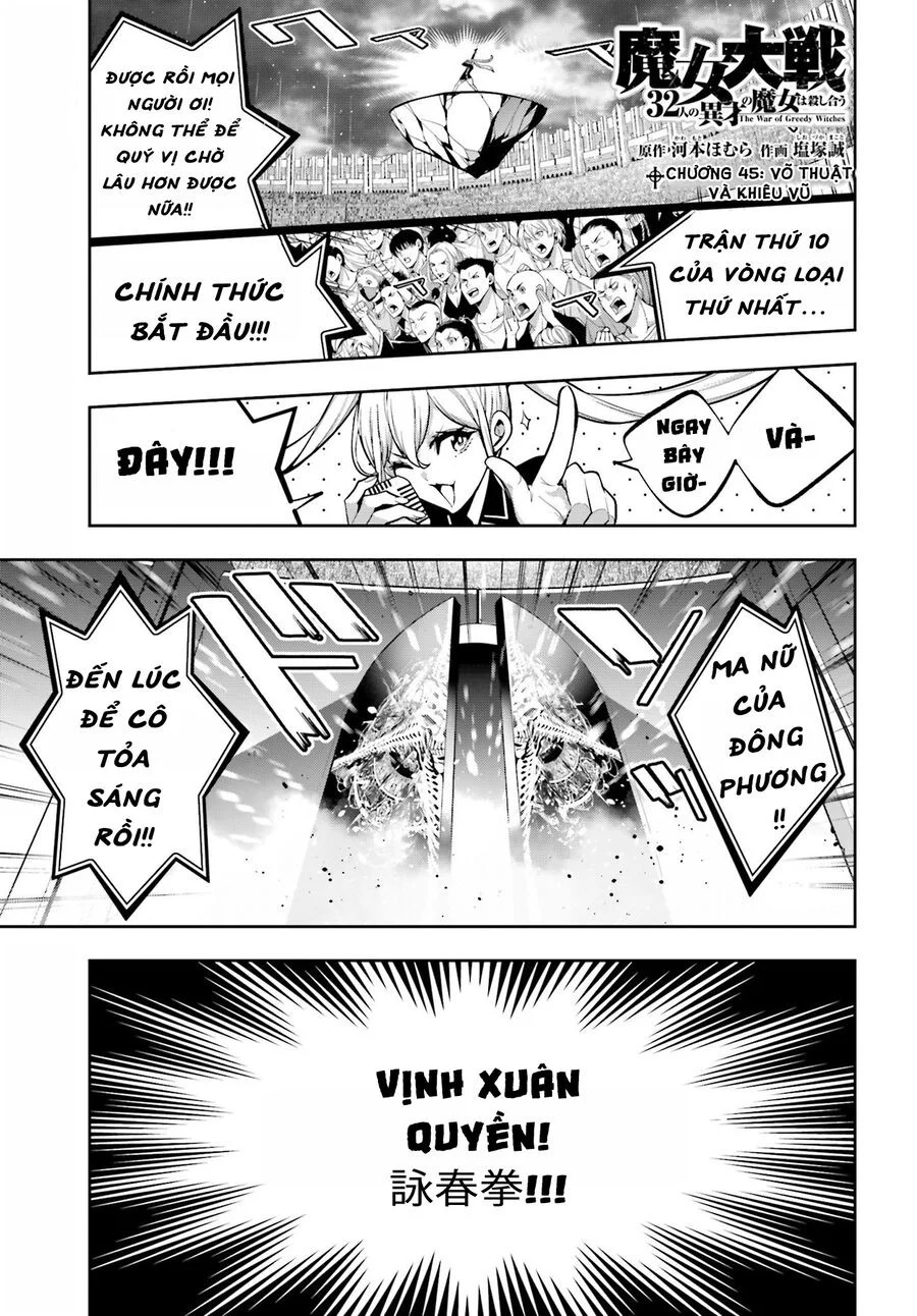 Majo Taisen – The War Of Greedy Witches Chapter 45 - Trang 2