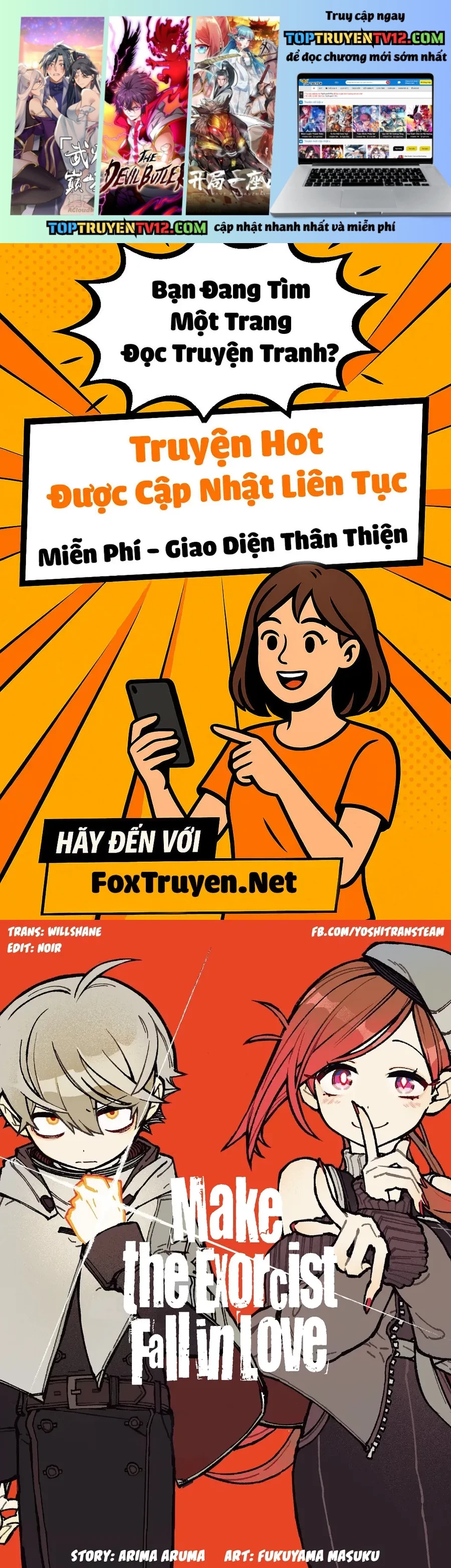 Make The Exorcist Fall In Love Chapter 100 - Trang 2