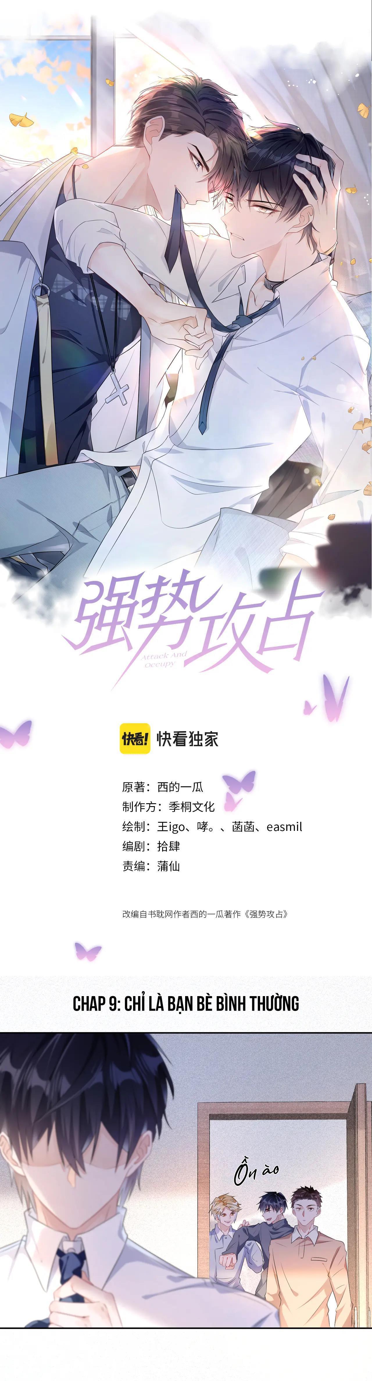 Mạnh Mẽ Công Chiếm Chapter 9 - Trang 2