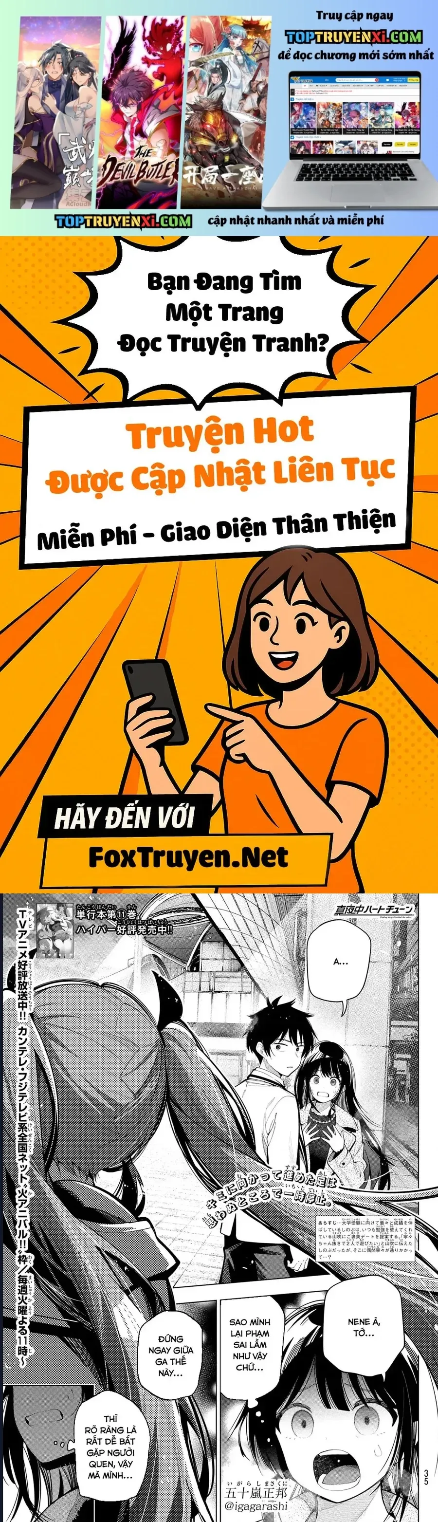 Mayonaka Heart Tune Chapter 104 - Next 