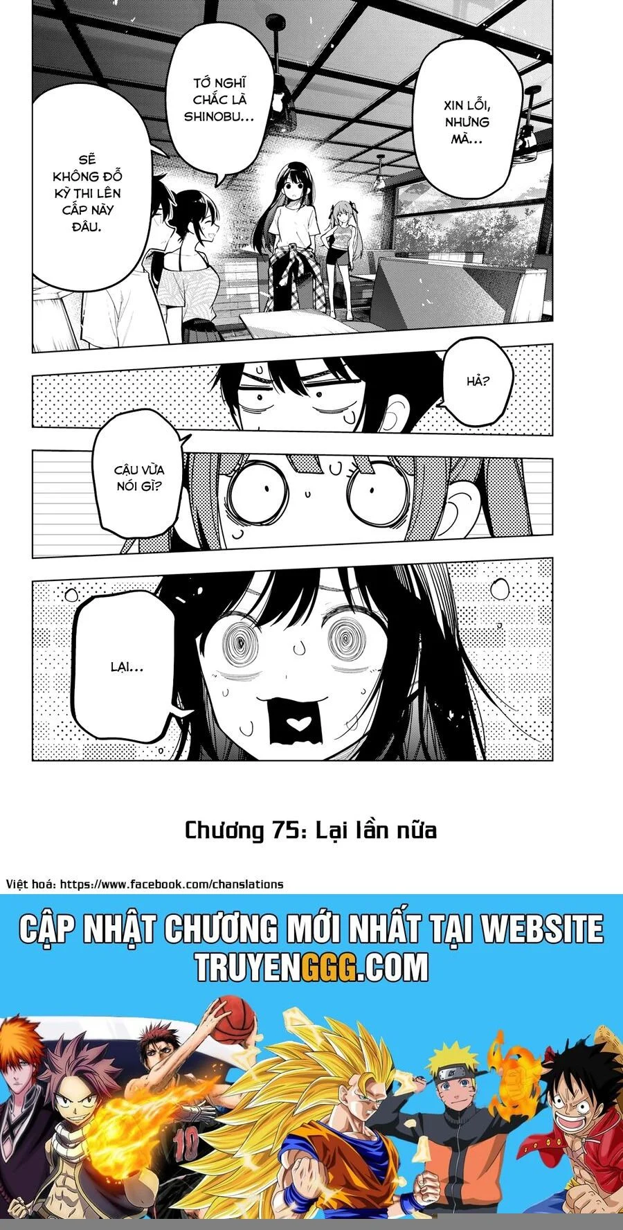 Mayonaka Heart Tune Chapter 75 - Trang 2